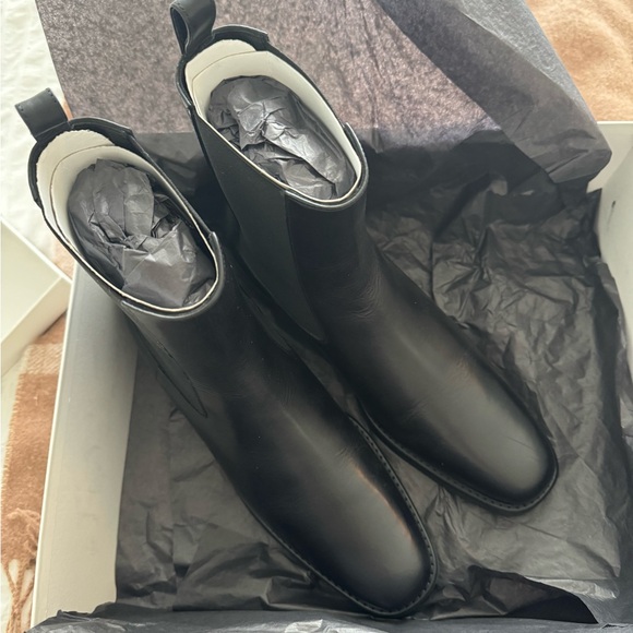 COS NEW Leather Chelsea Boots - Picture 6 of 8